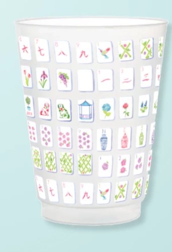 Mahjong Tiles Cups