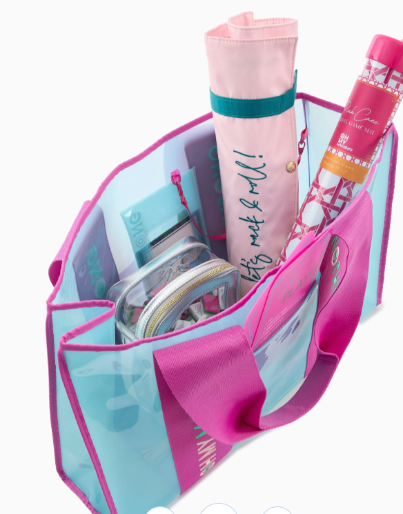 Blue Beach Mahjong bag