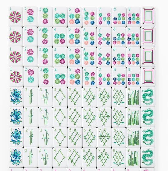 Dandy Mahjong Tiles