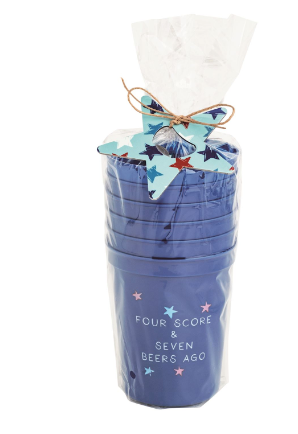 Navy Americana Party Cup Set