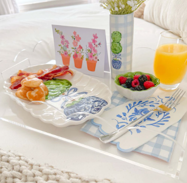 Topiary Tray & Tidbit Set