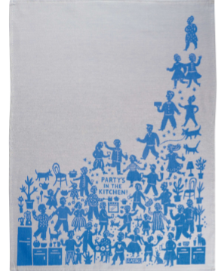 Party In The Kitchen DishTowel