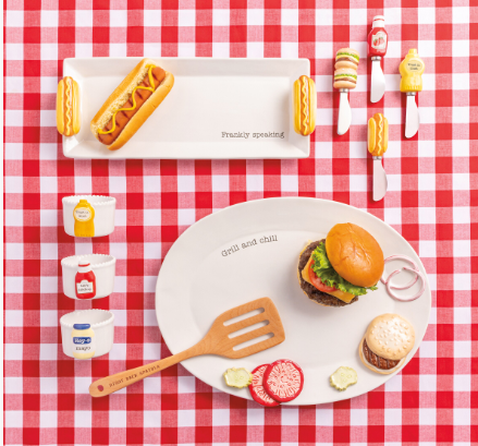 Mustard Icon Tidbit Dish