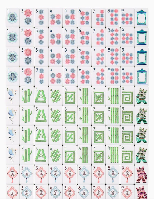 Solara Mahjong Tiles