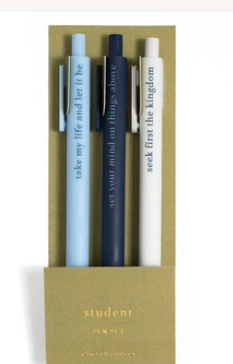 Pen Sets by Church Notes