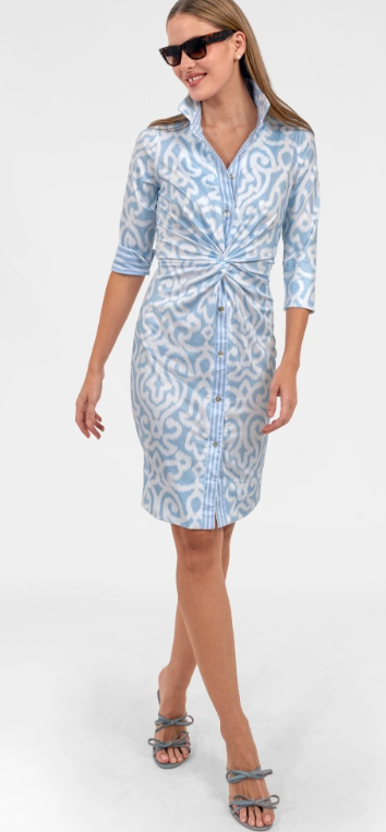 Twist & Shout Dress - Arabesque
