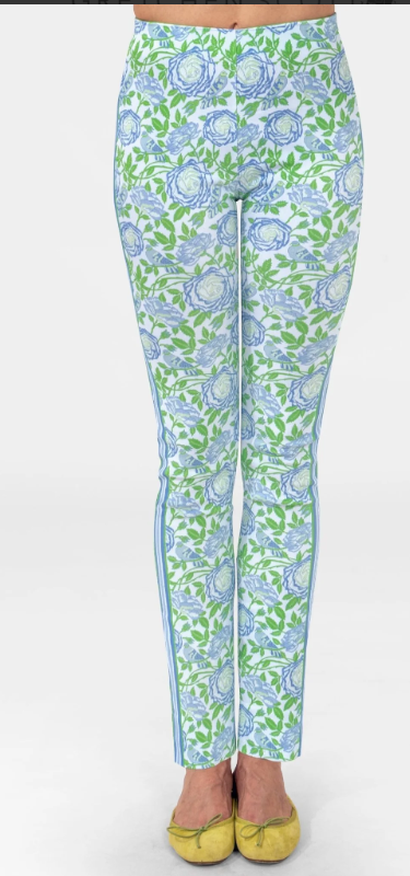 Gripeless Pull On Pants - Smell The Roses