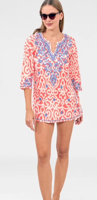 Embroidered Tunic - Arabesque