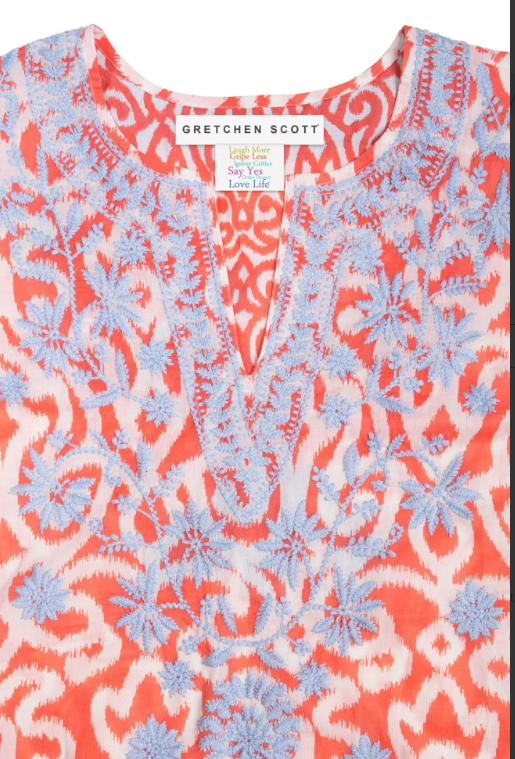 Embroidered Tunic - Arabesque