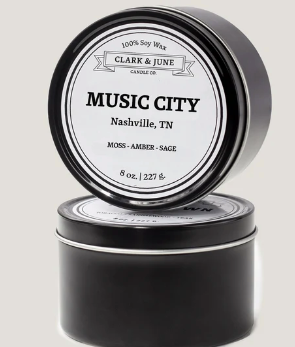 Clark & June Tin Candles