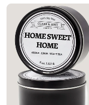 Clark & June Tin Candles