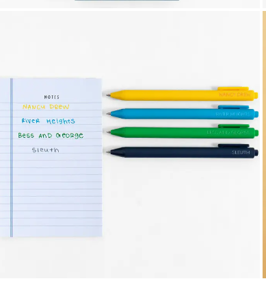 Nancy Drew Pen Set