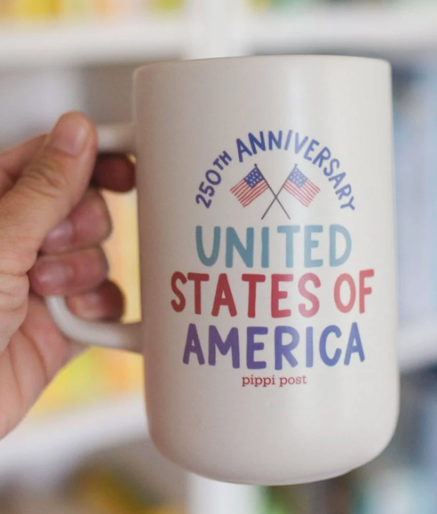 United States of America 250th Anniversary Tall Ceramic Mug