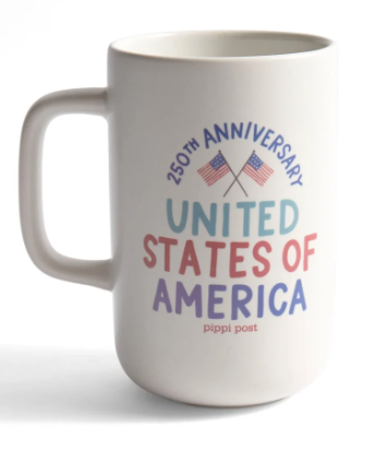 United States of America 250th Anniversary Tall Ceramic Mug