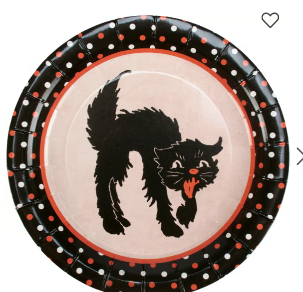 Small Vintage Halloween Plates