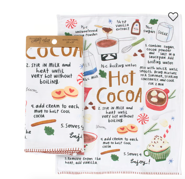 Hot Cocoa Kitchen Towel