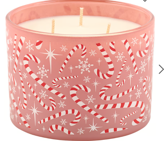 Candy Canes Candle