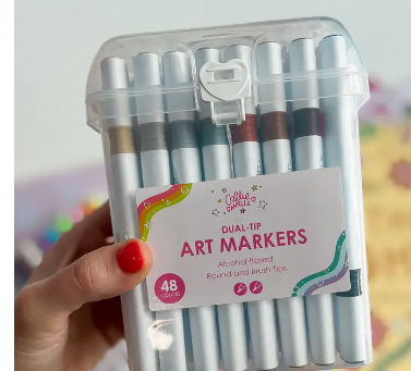 Dual Tip Art Markers Set