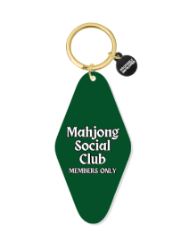 Mahjong Social Club Printed Keychain