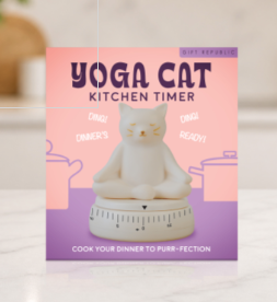 YOGA CAT KITCHEN TIMER