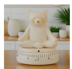YOGA CAT KITCHEN TIMER
