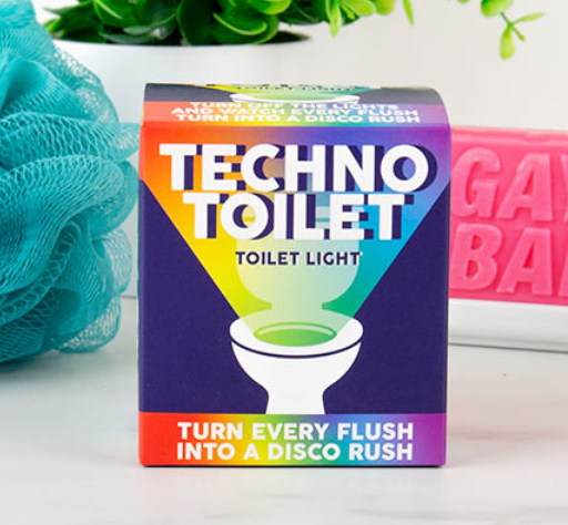 TECHNO TOILET LIGHT NOVELTY