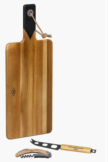 Cheese & Wine Set with Knife & Bottle Opener