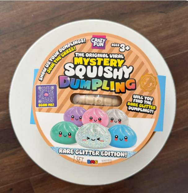 Crazy Fun 7" Bao Bun Mystery Squishy Rare Glitter