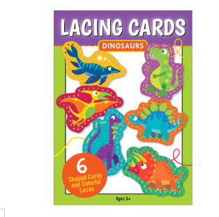 Dinosaurs Lacing Cards
