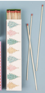 Slender Box Matches Christmas Trees