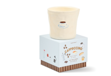 Bistro Ceramic with Embossed 8 oz CAPPUCCINO