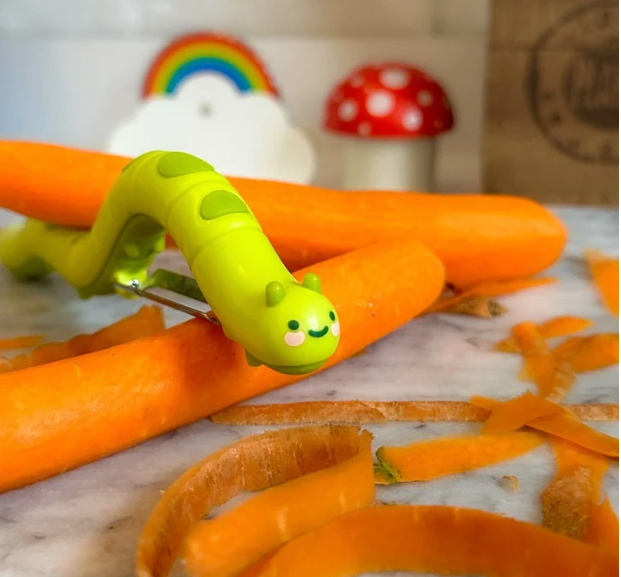 Caterpillar Fruit And Veggie Peeler