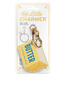 Little Charmers Butter Bag Charm & AirTag Holder