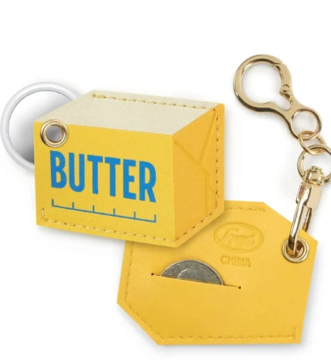 Little Charmers Butter Bag Charm & AirTag Holder