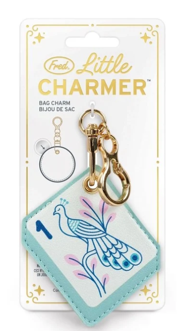 Little Charmer Mahjong Keychain Airtag Holder