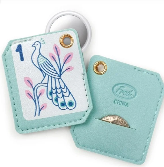 Little Charmer Mahjong Keychain Airtag Holder