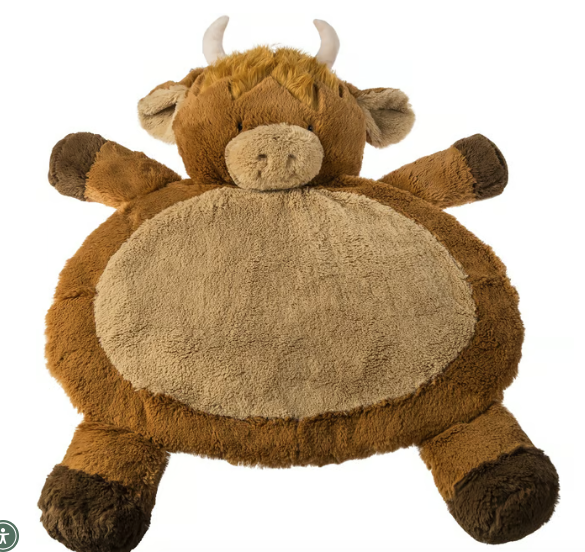 Highland Cow Baby Mat