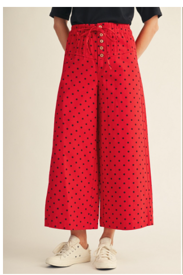Reba Red Pant