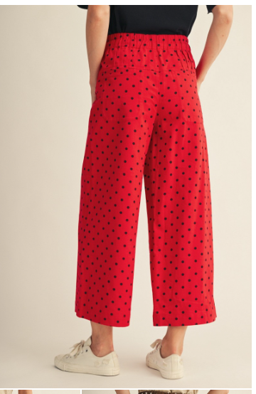 Reba Red Pant