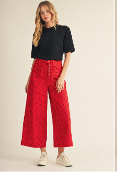 Reba Red Pant