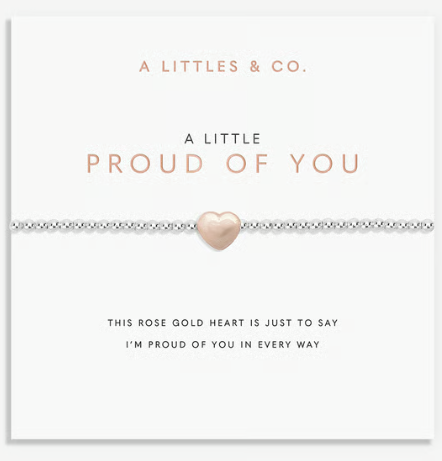 a little PROUD OF YOU