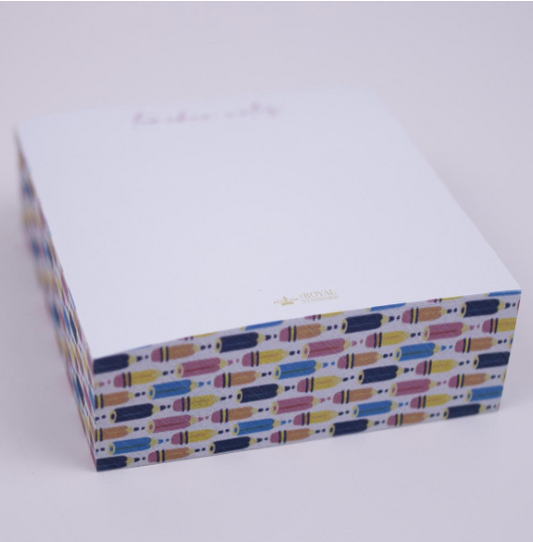 Teacher Notes Sticky Note Cube