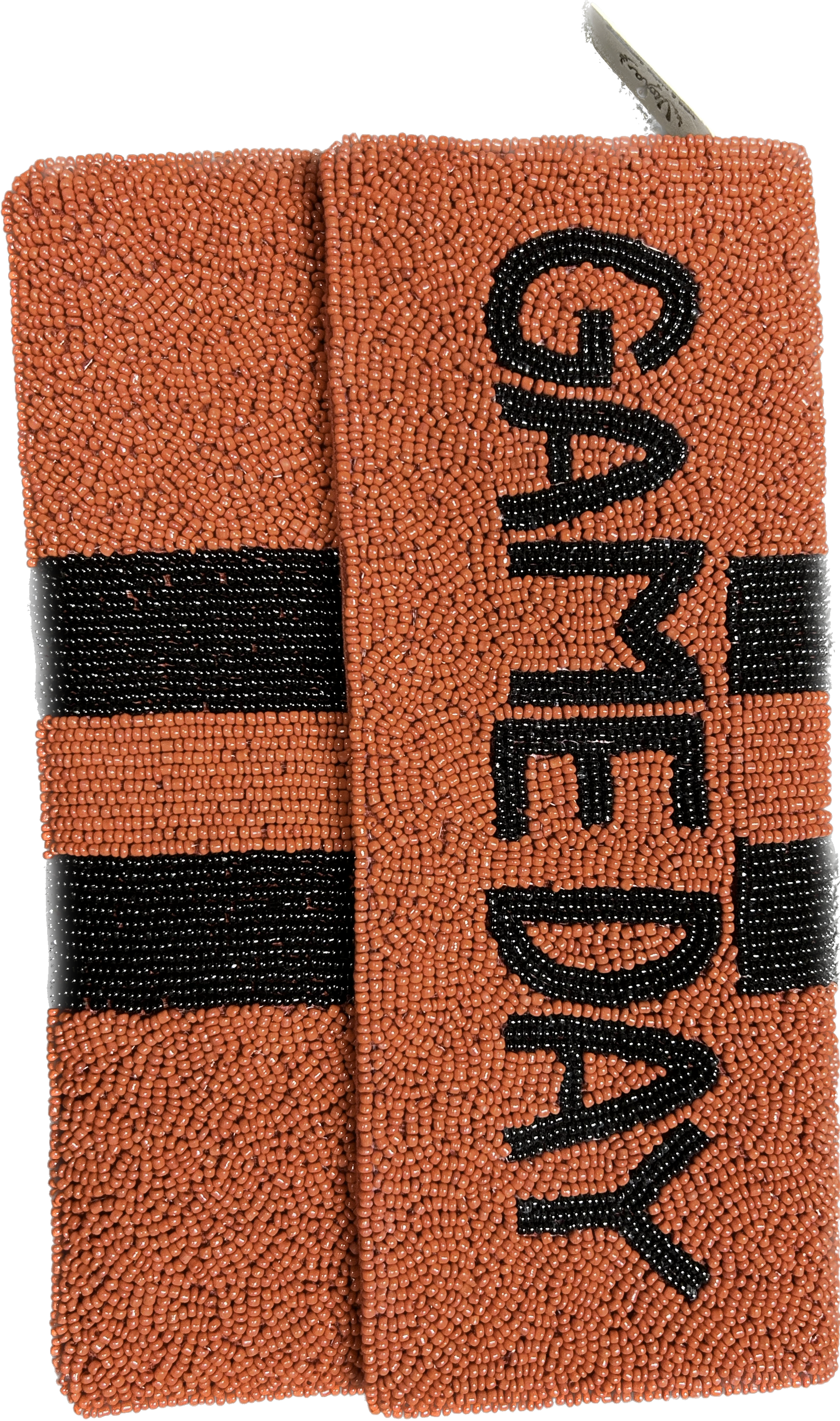 Game Day beaded purse