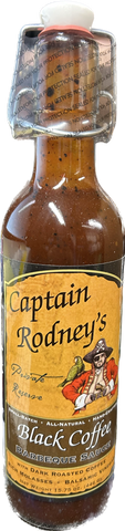 Captain Rodney's Private Reserve Black Coffee BBQ Sauce