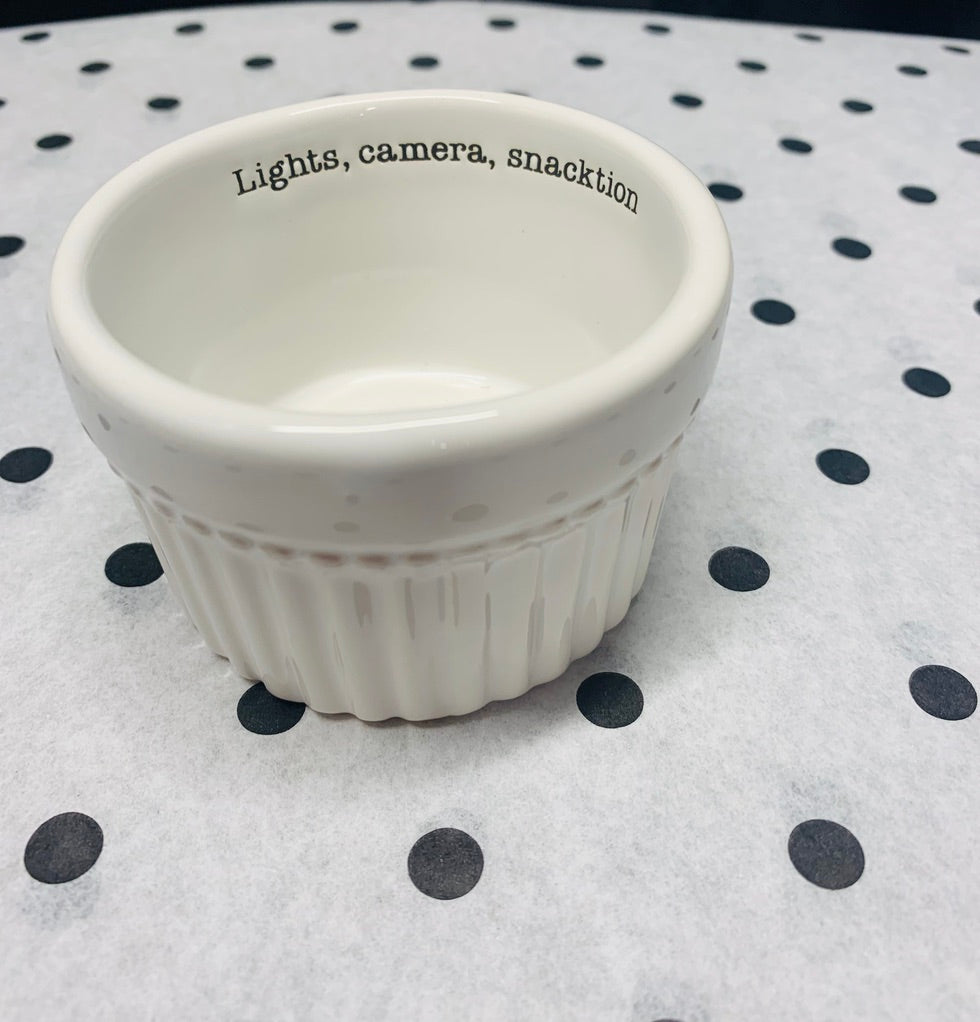 Textured Ramekins Snack Size