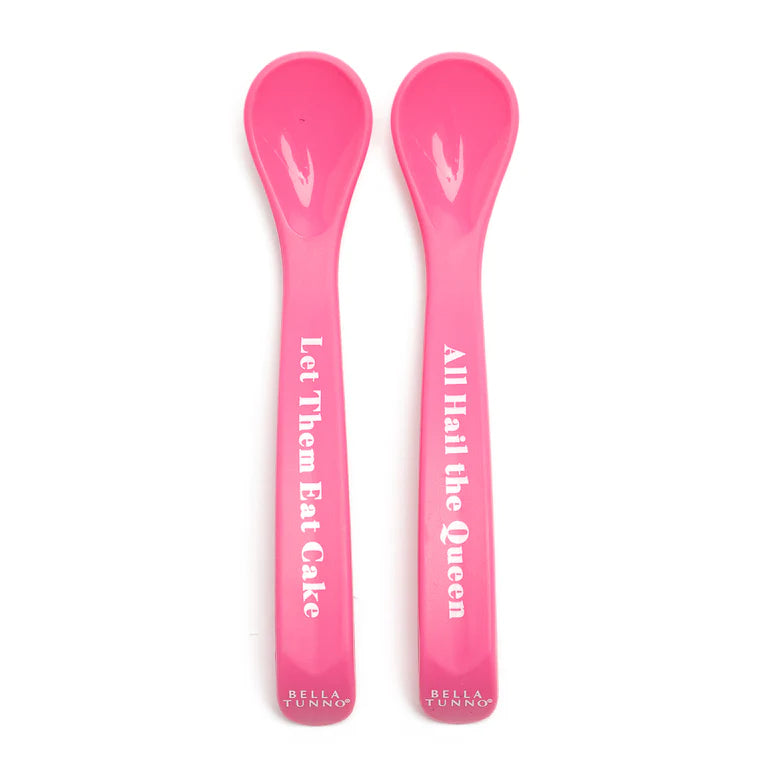 EAT CAKE HAIL QUEEN SPOON SET