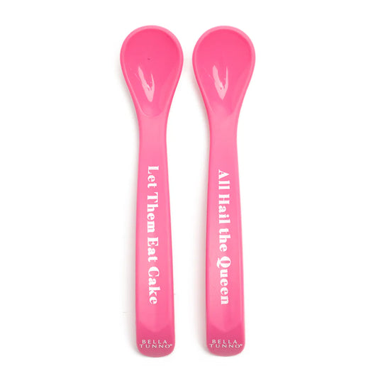 EAT CAKE HAIL QUEEN SPOON SET