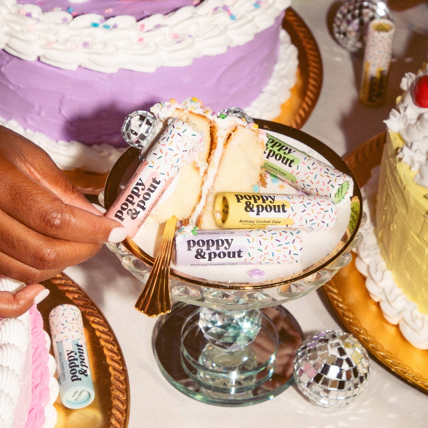 Lip Balm, Birthday Confetti Cake