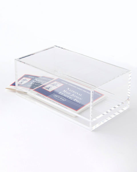 Mahjong Box- Clear lid