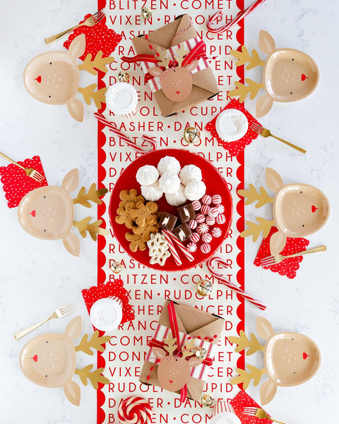 Believe Reindeer Table Runner